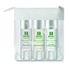 Travel Set 

Beta -Enzyme
Tissue Activator Serum
Skin Sealer Protection Shield